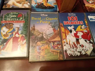 Lote Cintas VHS Disney Clásicos (Español)