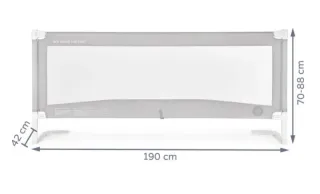 2 Vallas Bebé para cama de 150cm