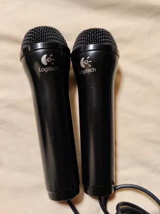 Micrófonos Logitech. Wii.