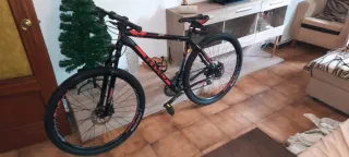 Bicicleta 29 Negra/Roja