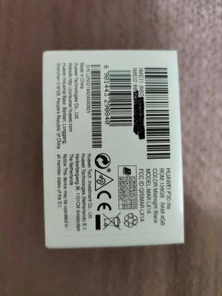 Teléfono móvil Huawei P30 lite 128GB Negro