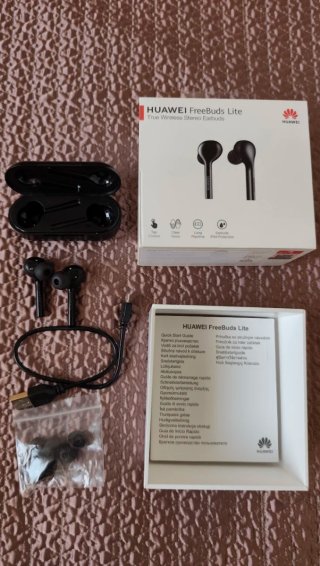 Móvil Huawei P30 lite 128GB Negro + FreeBuds Lite