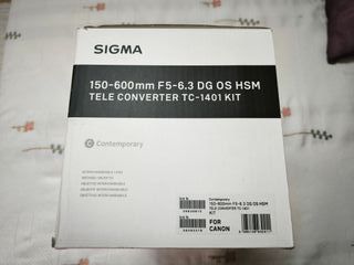 Sigma 150-600mm f5-6.3 DG OS HSM Teleobjetivo