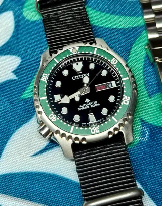 Reloj Citizen Automático Diver 200m