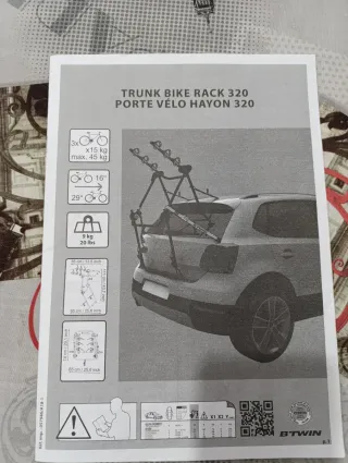 Porta bicicletas para coche