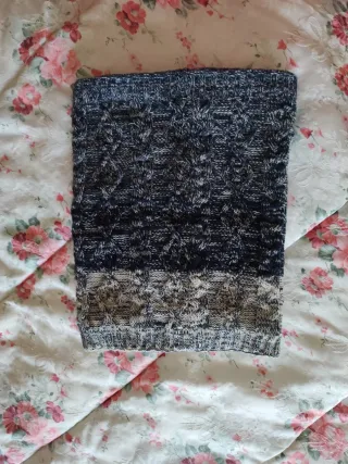 Cuello de punto trenzado