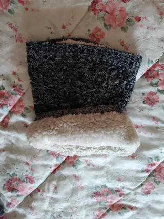 Cuello de punto trenzado