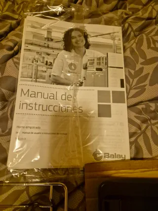 Bandeja, rejilla y carriles horno Balay