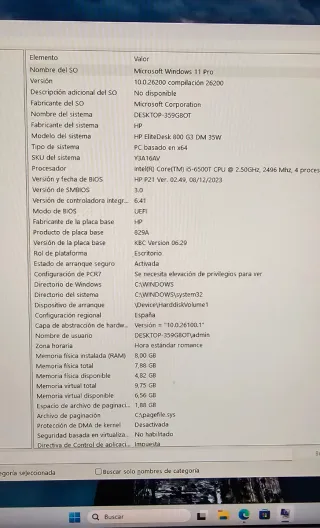 Mini PC HP ProDesk 800 G3 DM i5-6600T