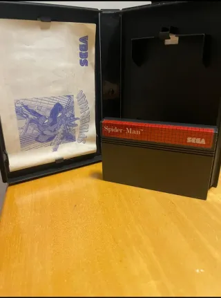 Spiderman Master System Sega Acción