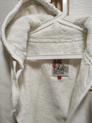 Sudadera con cremallera y forro polar