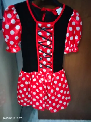 Costume Carnevale Minnie 6/7 anni