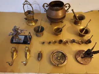 Lote Bronce y Latón Antiguo