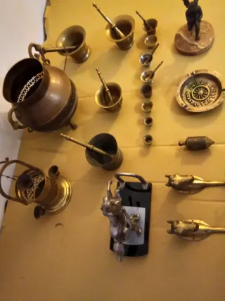 Lote Bronce y Latón Antiguo