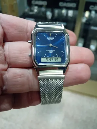 CASIO VINTAGE AQ-230EM-7A/new version/oferta flash