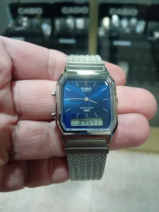 CASIO VINTAGE AQ-230EM-7A/new version/oferta flash