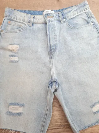 Lote 2 Bermudas Jeans Lefties Talla 40 L