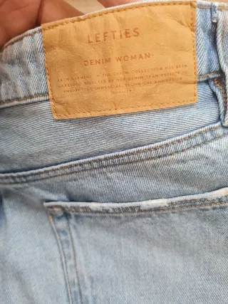 Lote 2 Bermudas Jeans Lefties Talla 40 L