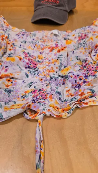 Blusa floral multicolor