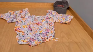 Blusa floral multicolor