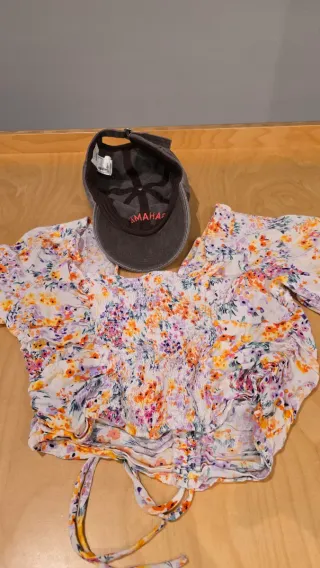 Blusa floral multicolor