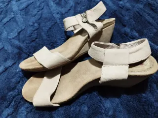 Sandalias Alpe Beige Cuña