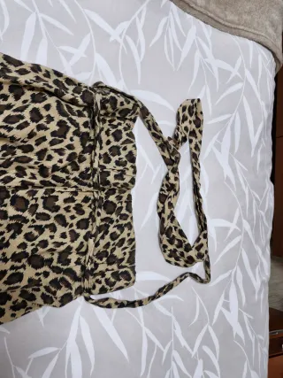 Pantalón Zara Animal Print Talla M