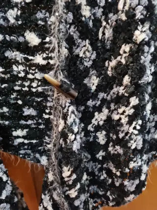 Mantella nera e bianca