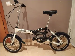 Bicicleta Plegable focona 16" suspensión trasera