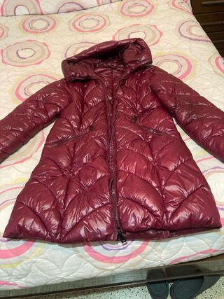 Anorak rojo brillante