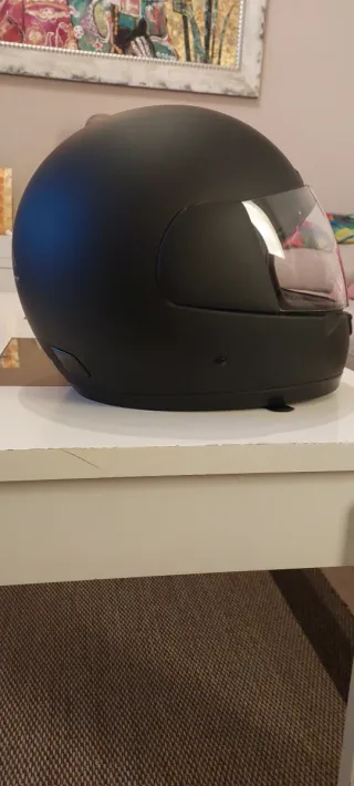 Casco Moto Nzi Negro Talla xs Niño/a.