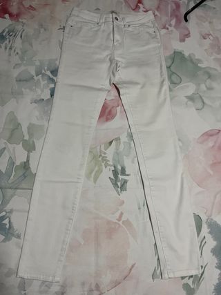 Pantalón blanco Only Talla M