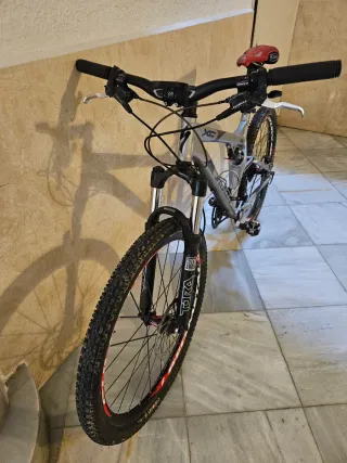 Bicicleta Montaña Doble Suspen Aluminio rueda 26