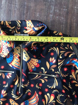 Vestido mini estampado pájaros Camaleónica