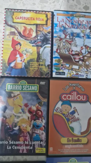 Pack 16 DVDs Infantiles y Familiares