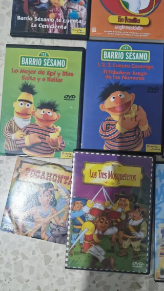 Pack 16 DVDs Infantiles y Familiares