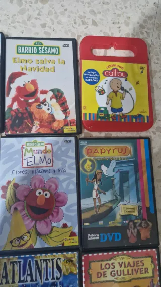 Pack 16 DVDs Infantiles y Familiares