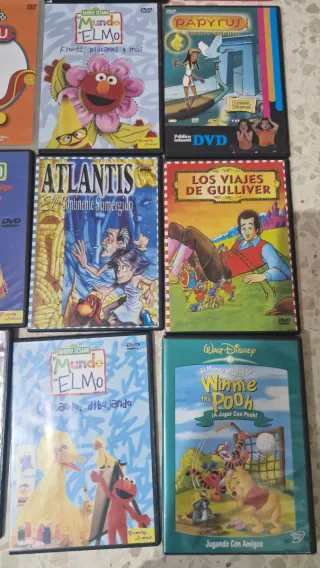 Pack 16 DVDs Infantiles y Familiares