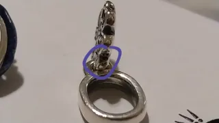 2 Charms Pandora Trébol y Geco