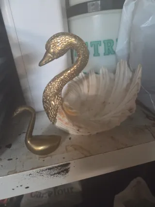 Figura Cisne Decorativa