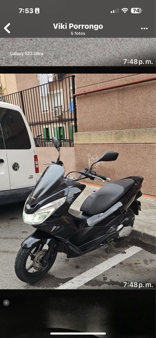 Honda PCX 150 2014 Negra