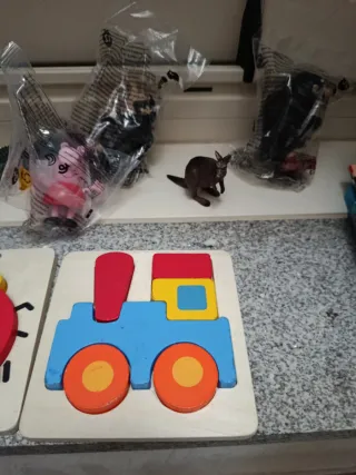 Puzzles de madera para niños