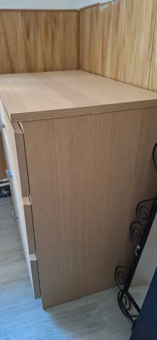 Cajonera de madera 80x48x80