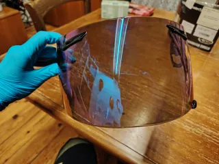 Visiera Arai SAI Specchiata Mirror Blu