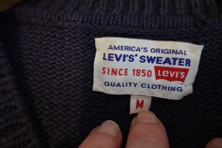 Jersey Levi's Azul Vintage