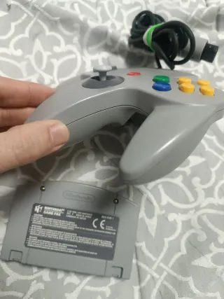 Mando y juego F1 Pole. Nintendo 64