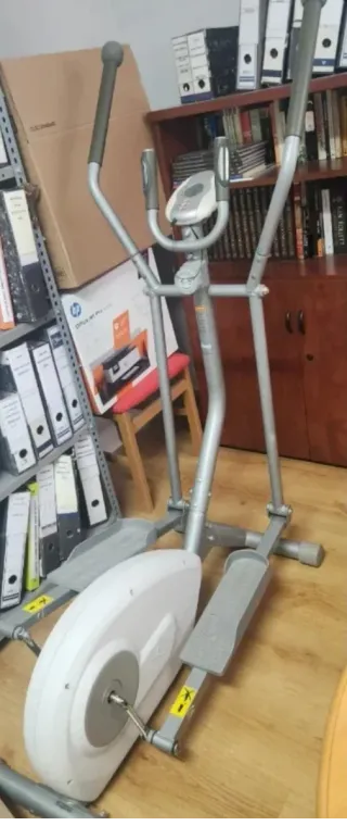 Bicicleta Elíptica Gris