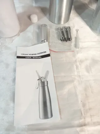 Sifone per Panna montata, spuma, crema, 500 ML