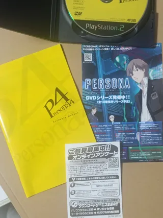 Persona 4 PS2 | NTSC-J Japón | Completo