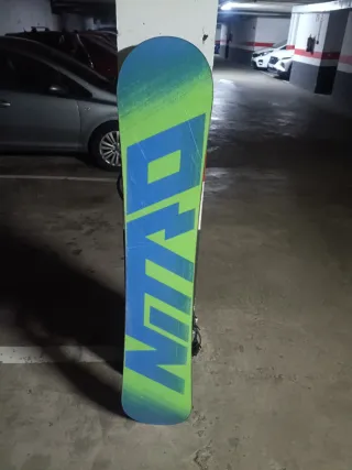 Tabla Snowboard y fijaciones